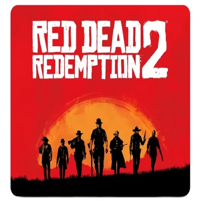 ماوس پد گیمینگ طرح RED DEAD