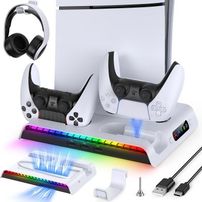 استند همه کاره ی پلی استیشن اسلیم VERTICAL STAND FOR PS5 SLIM
