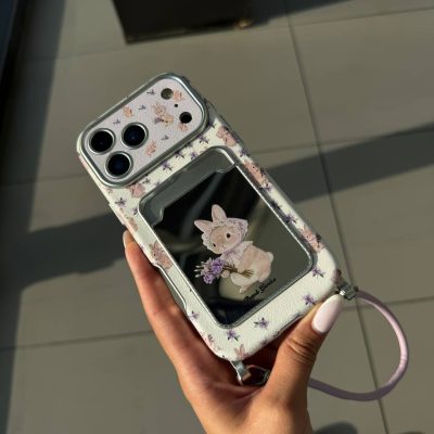 قاب گوشی مدل FLOWERS RABBIT