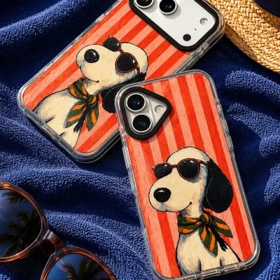 قاب گوشی مدل SNOOPY DOG