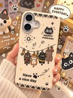 قاب گوشی چرمی طرح گربه کیوتو - Image 2